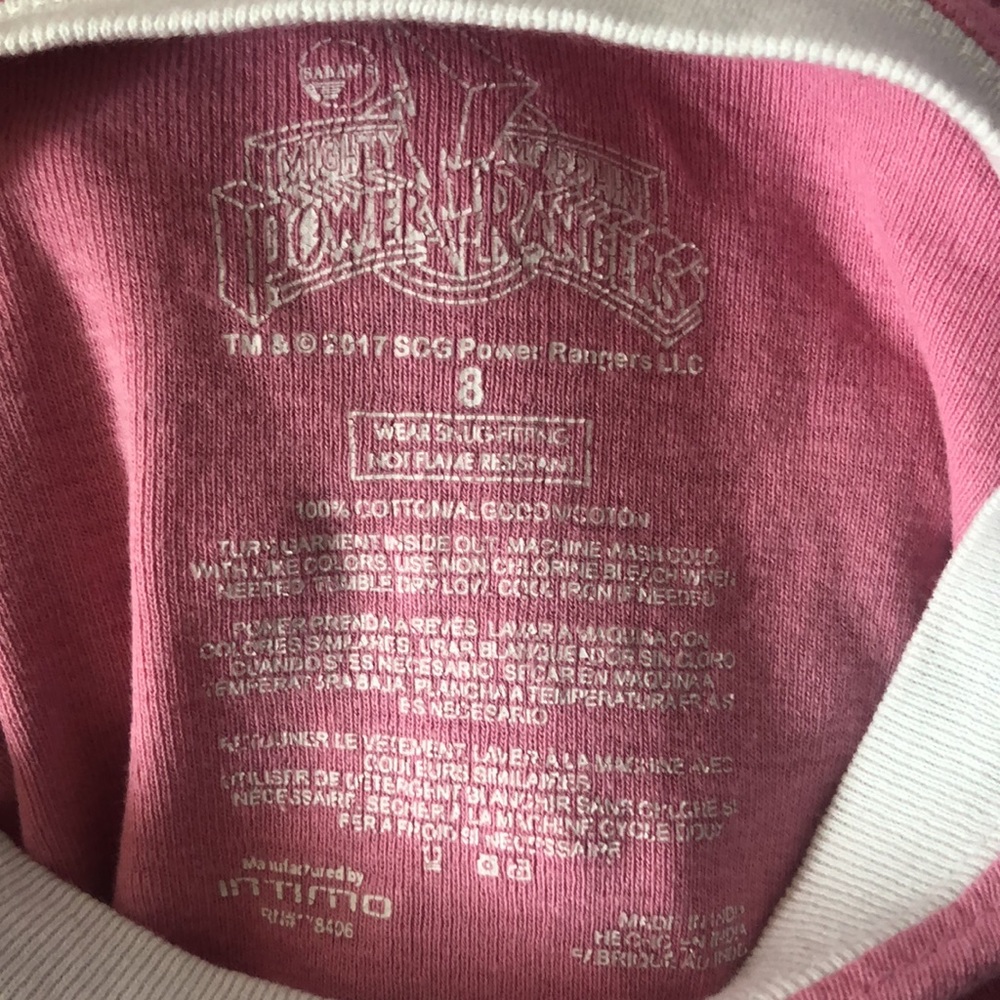 Pink Power Ranger Pajamas - Picture 7 of 7